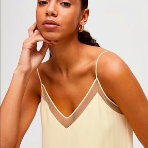 Babaton Galen Camisole light yellow size small